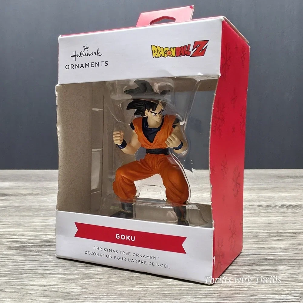 2023 Hallmark Christmas Tree Ornament - Dragon Ball Z - GOKU - Red Box